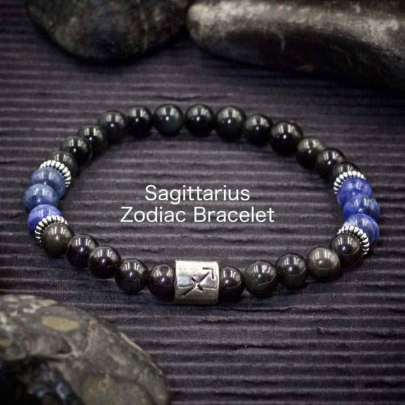Sagittarius Zodiac Bracelet - Handmade to Order - Picture 1 of 2